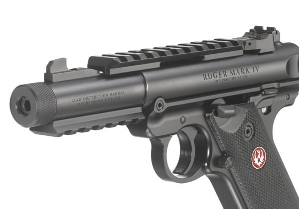 Pistolet Ruger Mark IV Tactical Fileté Cal 22 Lr – Image 5