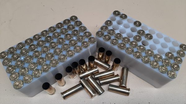 Lot de 100 douilles 9mm tirées 1 fois