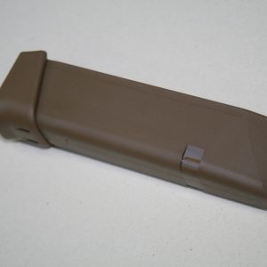 Chargeur Glock 19X.  17+2 FDE planchette orange