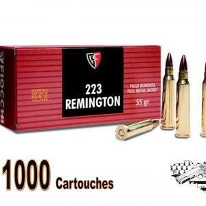 FIOCCHI cal .223 rem - FMJ - 55 grs par 1000