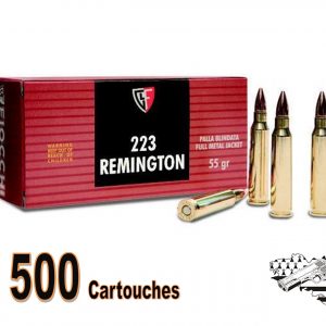 FIOCCHI cal .223 rem - FMJ - 55 grs par 500