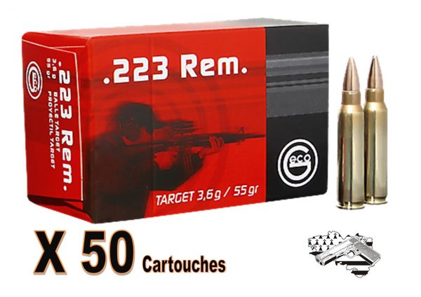 GECO .223 rem TARGET FMJ 55 grs par 50