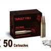 GECO .223 rem TARGET FMJ 63 grs par 50