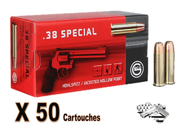 GECO .38 Special JHP 158 grs par 50
