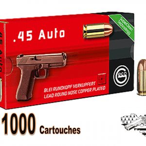 GECO .45 AUTO FMJ 230grs par 1000