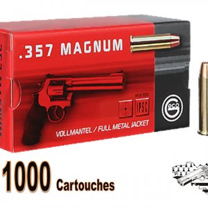 GECO cal .357 magnum FMJ 158 grs par 1000