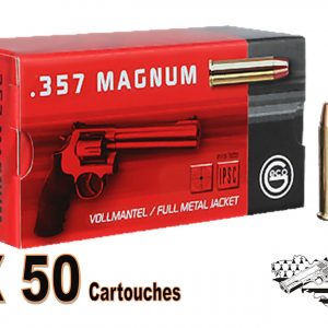 GECO cal .357 magnum FMJ 158 grs par 50