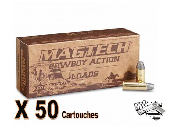 Magtech 44 Special Cowboy Action Load 240gr ogive plomb tête plate par 50