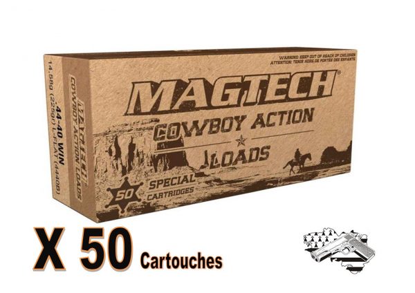Magtech Cowboy action 44-40 Win 225GR LFN par 50