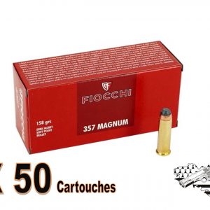 Fiocchi .357 mag SJSP 158 grs par 50