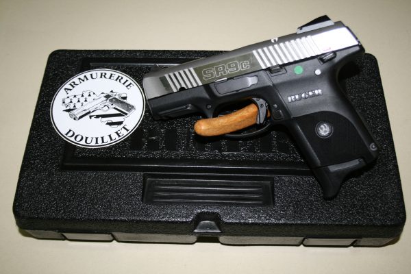 Pistolet Ruger SR9C bi-color cal 9x19