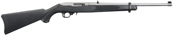 Carabine Ruger 10/22  Synthétique  inox Cal 22 lr