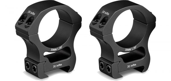 Colliers 30mm Vortex Pro Series - Diam : 30mm  HAUT PR30-H