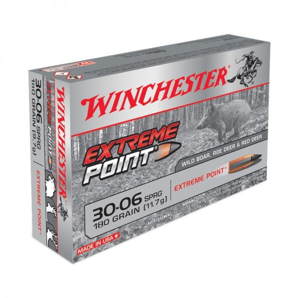 Munitions Winchester cal 30-06 Extreme Point 180gr