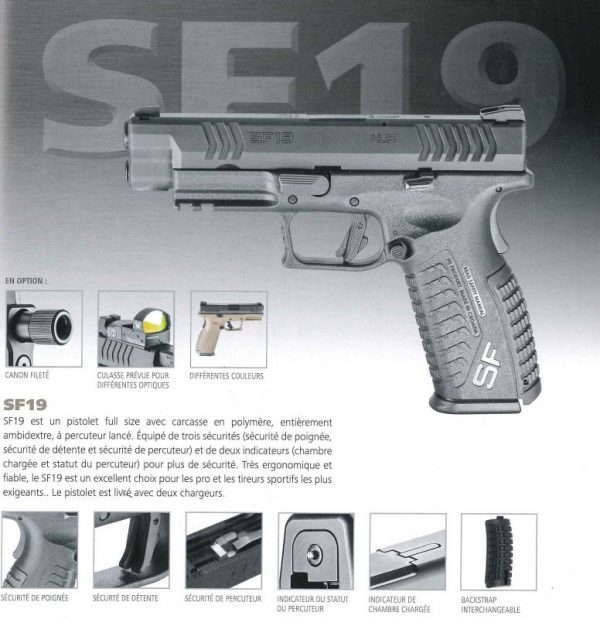HS Produkt SF 19 FDE 4.5  Cal 9mm – Image 2