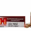 Munitions Hornady Surperformance V-Max 50 grs Cal 222