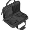 Housse Etuis de transport Tactique 2 armes de poing noir
