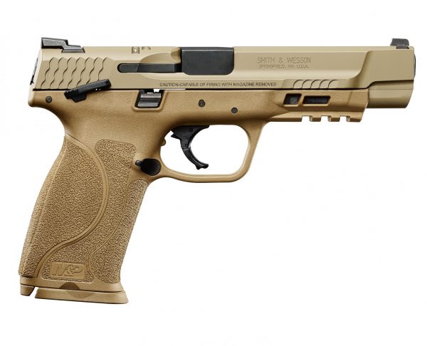 Pistolet Smith Wesson M&P9 M2.0 FDE canon 5" cal 9x19 mm – Image 3