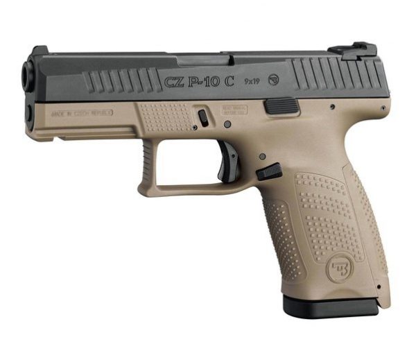 Pistolet CZ P10 C noir / FDE Cal.9mm – Image 3