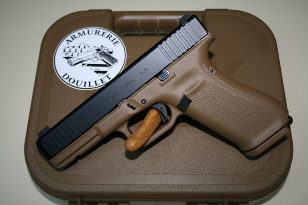 Glock 17 Gen 5 FS Coyote Armée Française Cal 9mm