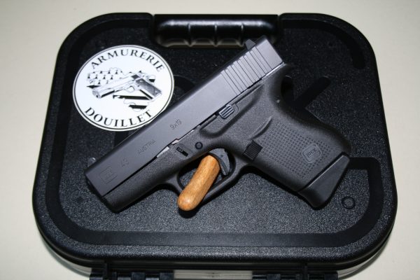 Pistolet Glock 43 cal 9mm
