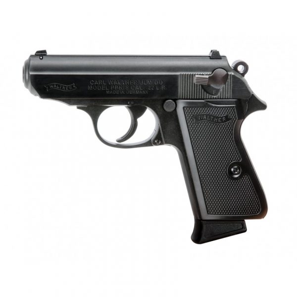 Pistolet Walther PPK/S BLACK, 10 CPS 22LR