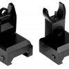 Hausse et Guidon rabattable AR15 Force métal pour rail Picatinny
