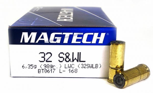 Munitions Magtech 32 S&W Long LWC 98 grs