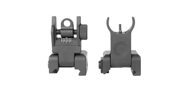 Hausse et Guidon rabattable AR15 Force métal pour rail Picatinny – Image 4