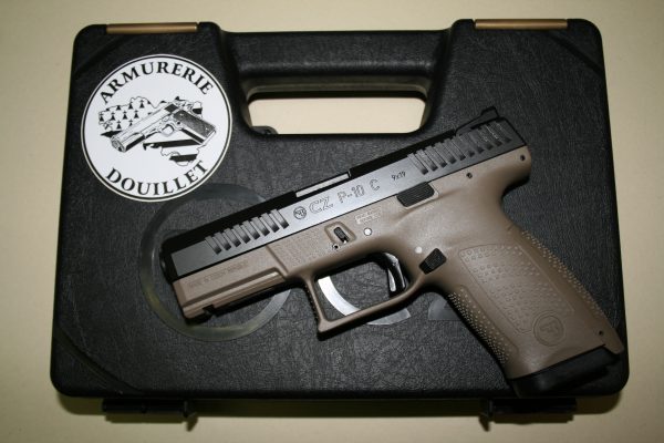 Pistolet CZ P10 C noir / FDE Cal.9mm