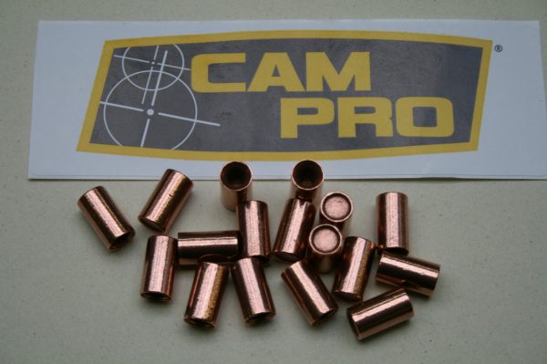 Ogives Cam Pro 38 Wad Cutter 148 Grains Cuivrées par 500