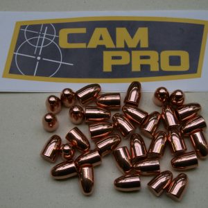 Ogives Cam Pro 9mm 124 grains RN cuivrées par 5000