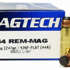 Magtech 44 Remington Magnum 240 grains SJSP par 50