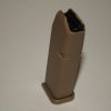 Chargeur Glock 17/19X.  17 coups FDE planchette noir