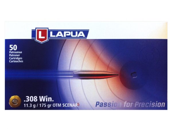 50 Munitions Lapua Scennar-L Match Calibre 308 175 Grains – Image 3