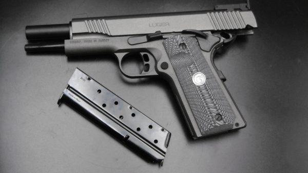 Pistolet LUGER MC 1911 Match S9 Cerakote - Cal 9x19 – Image 2