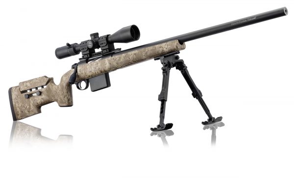 BCM RUBIS Tactical Digital desert Cal.308 Win. canon MRR 71cm+lunette+bi pied