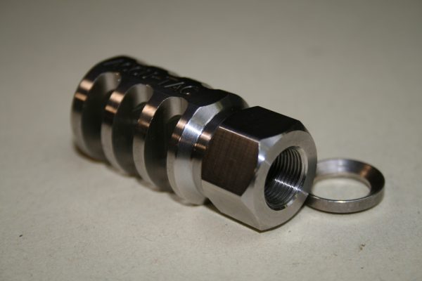 Frein de bouche Accu-Tac inox filetage 1/2x28 pour calibre max 6mm – Image 3