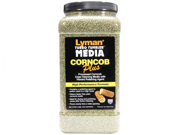 Media de polissage Lyman Corncob Plus pour Tumbler vibrant (pot de 2,04kg)
