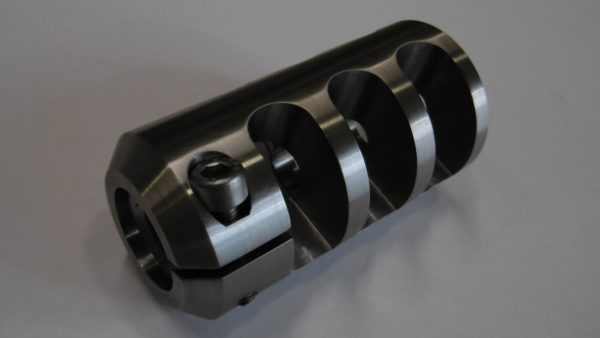 Frein de bouche Tac 1 inox calibre 30 Fileté  M15X100 – Image 3