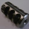 Frein de bouche Tac 1 inox calibre 30 Fileté  M15X100 – Image 2