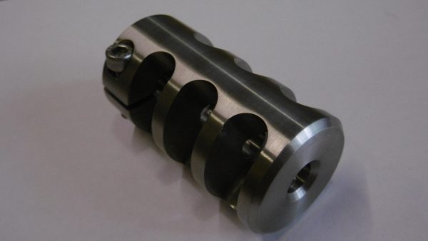 Frein de bouche Tac 1 inox calibre 30 Fileté  M15X100 – Image 2
