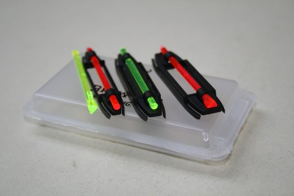 Guidon aimanté Hi-Viz fibre optique pour fusil (montage sur bande ventilée)