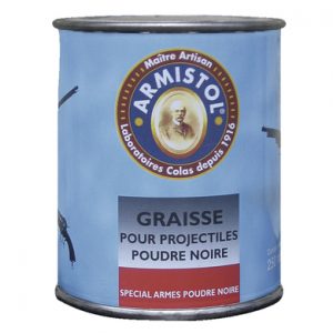 GRAISSE PROJECTILES POUDRE NOIRE