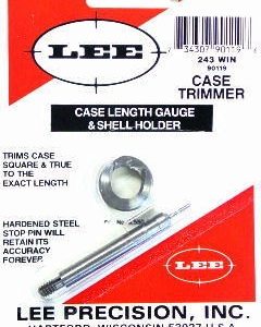 Lee Case Length Gauge et Shell Holder 243 Winchester (90119)