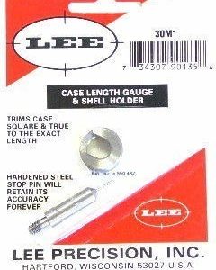 Lee Case Length Gauge et Shell Holder 30M1 (90135)