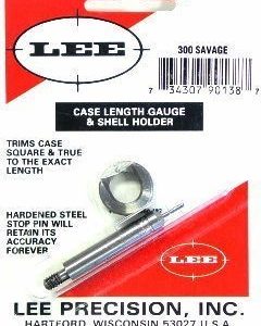 Lee Case Length Gauge et Shell Holder 300 Savage (90138)