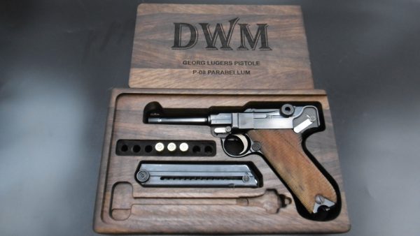 Coffret bois pour Pistolet P08  DWM – Image 4