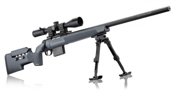 BCM RUBIS Tactical Digital Carbone Cal.308 Win. canon MRR 71cm+lunette+bi pied