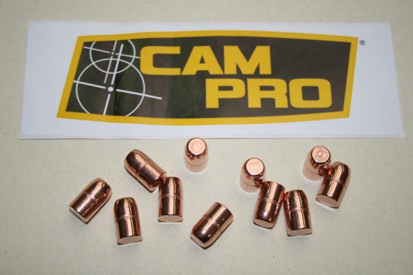 Ogives Cam Pro cal. 38/357 158 grains RNFP Cuivrées par 500